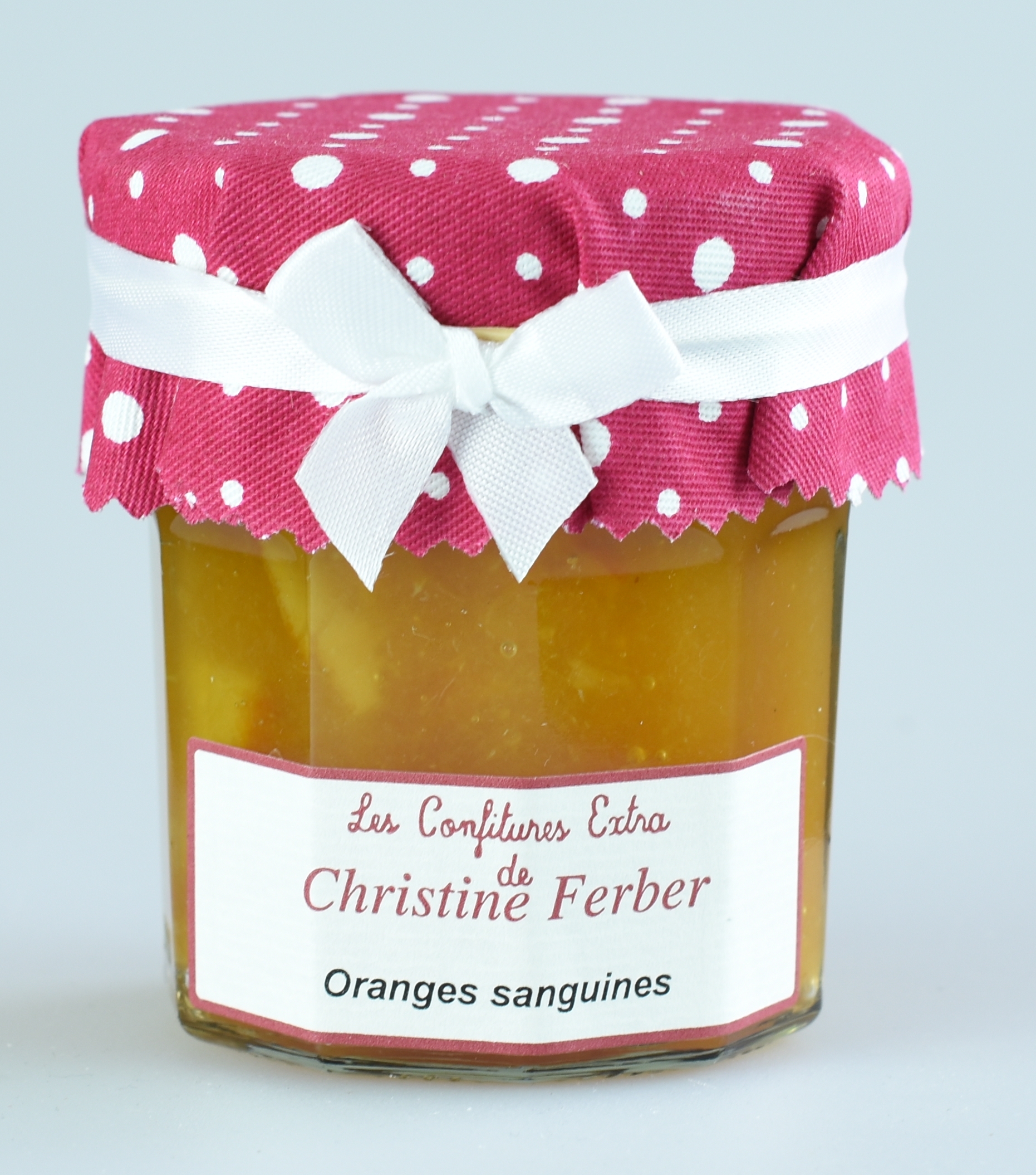 Blutorange mit Fruchtstücke, Marmelade est morceaux, Oranges Sanguine, Christine Ferber 0,22 kg