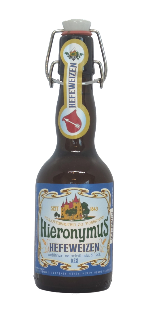 Hieronymus Hefeweizen Bier 0,33 l