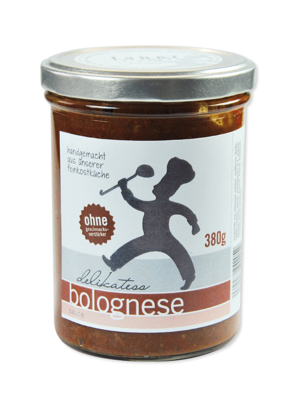 Bolognese Sauce, Fertiggericht, Faber Feinkost 0,38 kg
